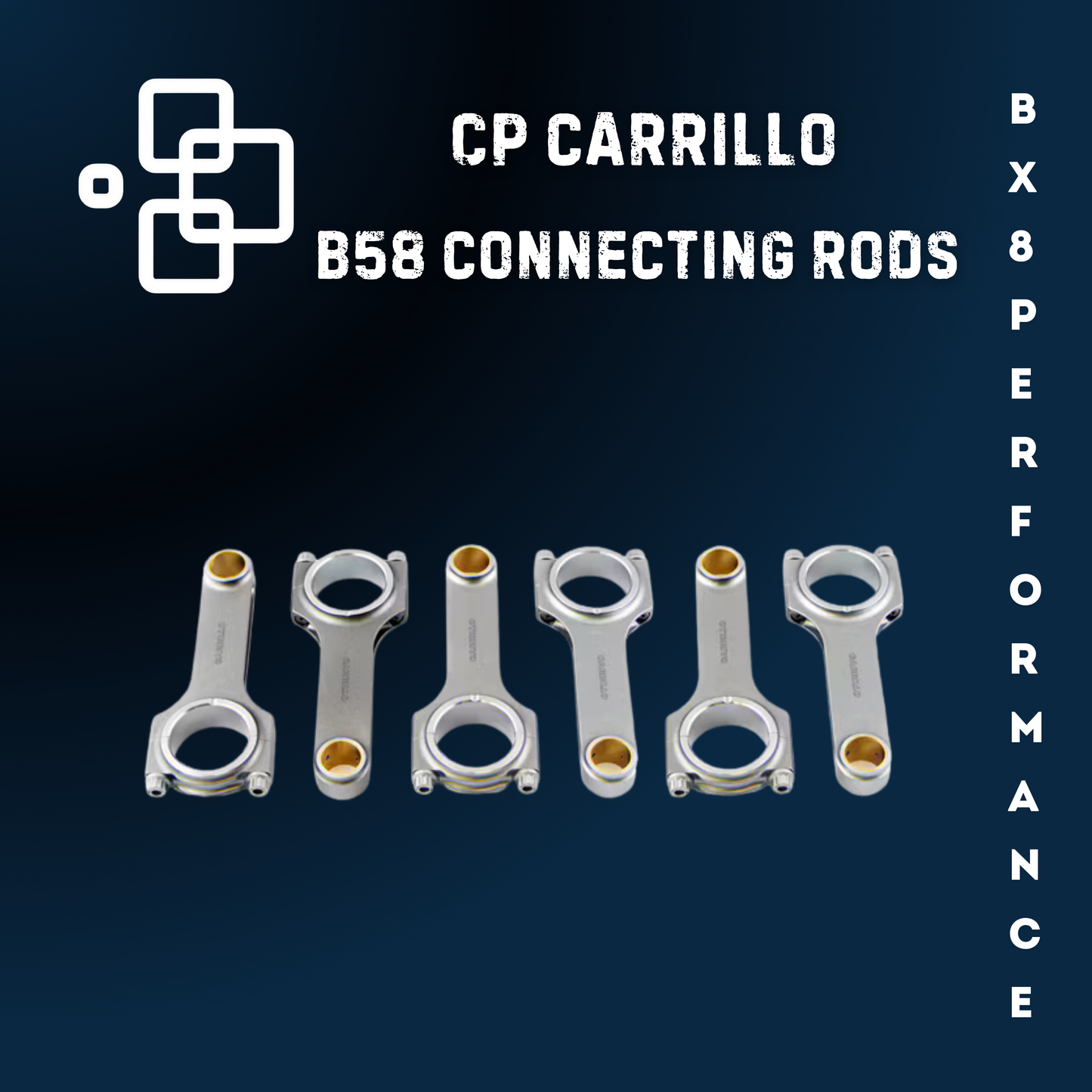 CP Carrillo B58 Connecting Rods