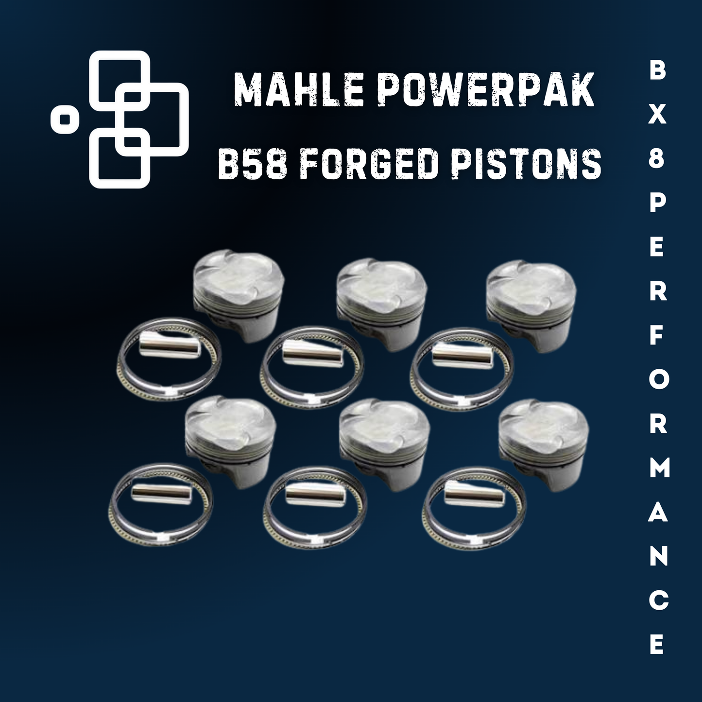 Mahle PowerPak B58 Pistons